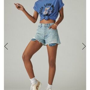Lucky Brand Hi Rise mom short